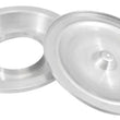 Load image into Gallery viewer, K&amp;N 16in Spun Aluminum Top &amp; Bottom Plate - Side View