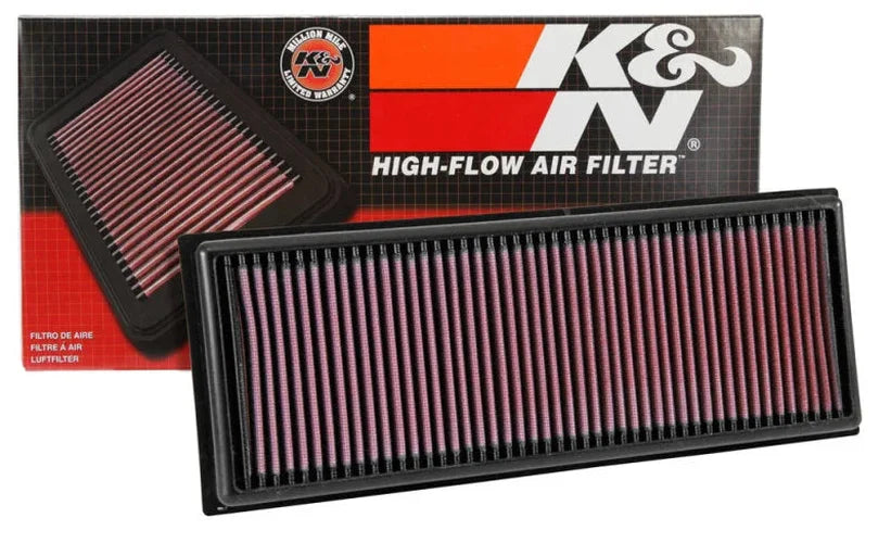 K&N 2014 Peugeot 308 L4-1.2L Drop In Air Filter - Detail View