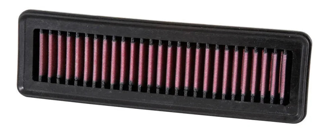 K&N 14-16 Hyundai Grand I10 L3-1.1L DSL Replacement Drop In Air Filter - Side View