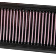 Load image into Gallery viewer, K&amp;N 2016 Mercedes Benz G550 V8-4.0L F/I Replacement Drop In Air Filter - Side View