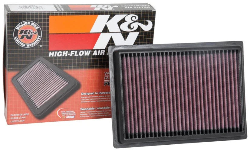 K&N 2014 Suzuki Alto L3-0.7L F/I Turbo Replacement Drop In Air Filter - Installation View