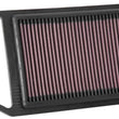 Load image into Gallery viewer, K&amp;N 15-18 Suzuki Baleno L4-1.2L F/I Replacement Drop In Air Filter - Main Product View