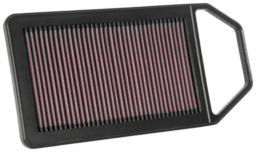 K&N 15-18 Suzuki Baleno L4-1.2L F/I Replacement Drop In Air Filter - Side View