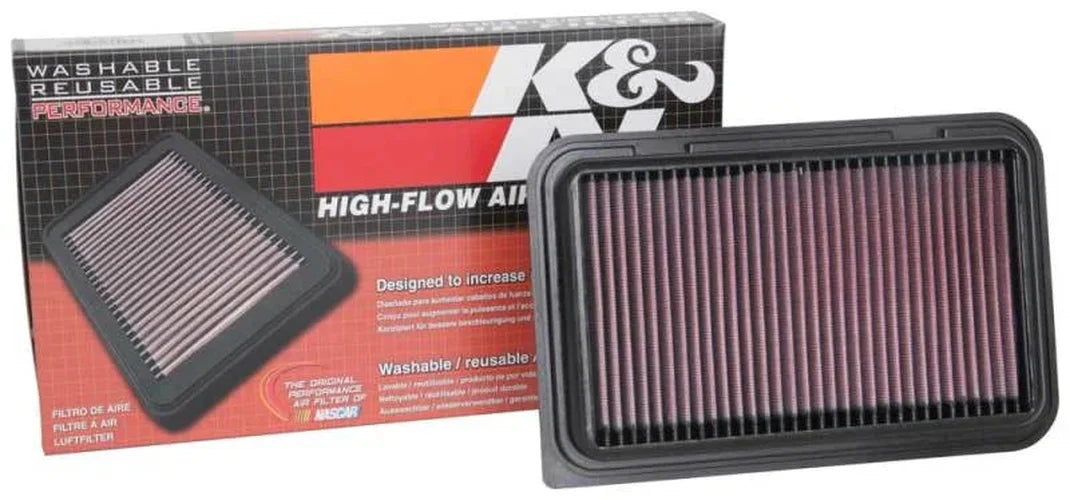 K&N 2017 Suzuki Swift V L3-1.2L F/I Replacement Drop In Air Filter - Installation View