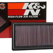 Load image into Gallery viewer, K&amp;N 2016 Cadillac CT6 L4-2.0L F/I Replacement Drop In Air Filter - Installation View
