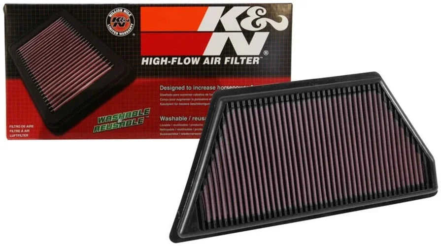 K&N 16-17 Cadillac CT6 V6-3.6L F/l Drop In Air Filter - Additional View 9