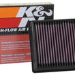 Load image into Gallery viewer, K&amp;N 2018 Volkswagen Atlas 3.6L V6 F/I Replacement Drop In Air Filter - Side View