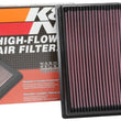 Load image into Gallery viewer, K&amp;N 2018 Jeep Grand Cherokee V8-6.2L F/I Replacement Drop In Air Filter - Installation View