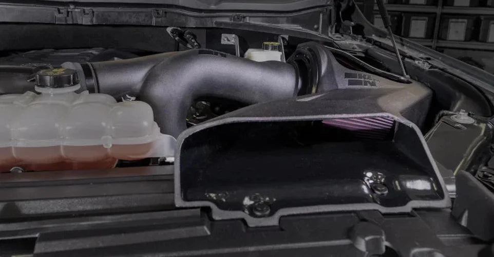 K&N 21-24 Ford F150 (3.5L V6) NextGen Cold Air Intake - Installation View