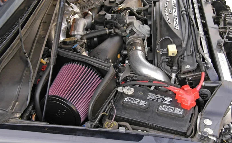 K&N 08-10 Ford F250/F350/F450/F550 6.4L-V8 Performance Intake Kit - Additional View 5