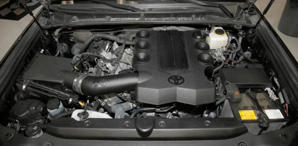 K&N 15-19 Toyota 4 Runner V6-4.0L Performance Air Intake Kit - Side View