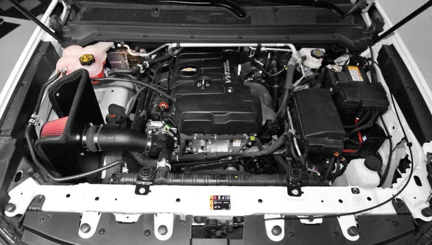 K&N 15-16 Chevy Colorado / GMC Canyon 2.5L F/I 57 Series FIPK Performance Intake Kit - Back View