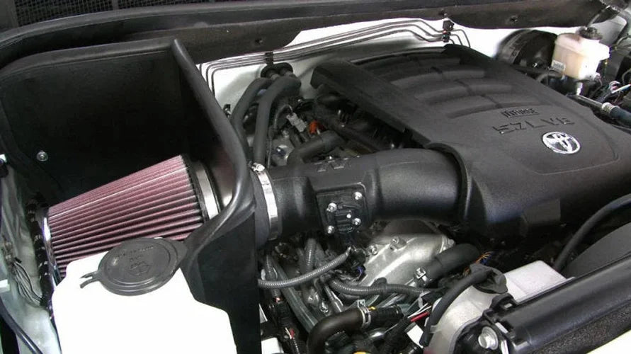 K&N 12 Toyota Tundra 5.7L V8 AirCharger Performance Intake - Side View