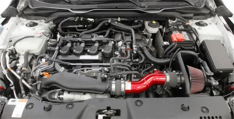 K&N 2017 Honda Civic Si 1.5L Typhoon Performance Air Intake System - Side View