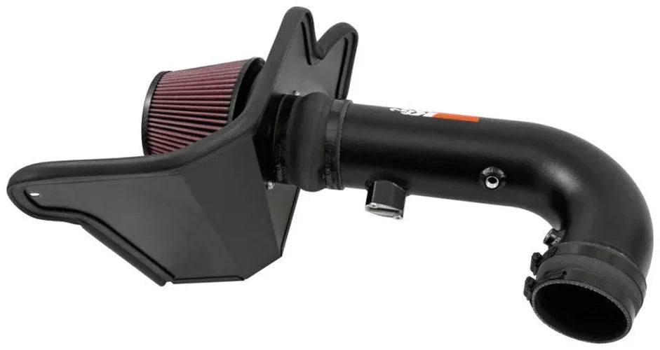 K&N 2016-2017 Ford Mustang Shelby 5.2L V8 Typhoon Cold Air Intake System - Installation View