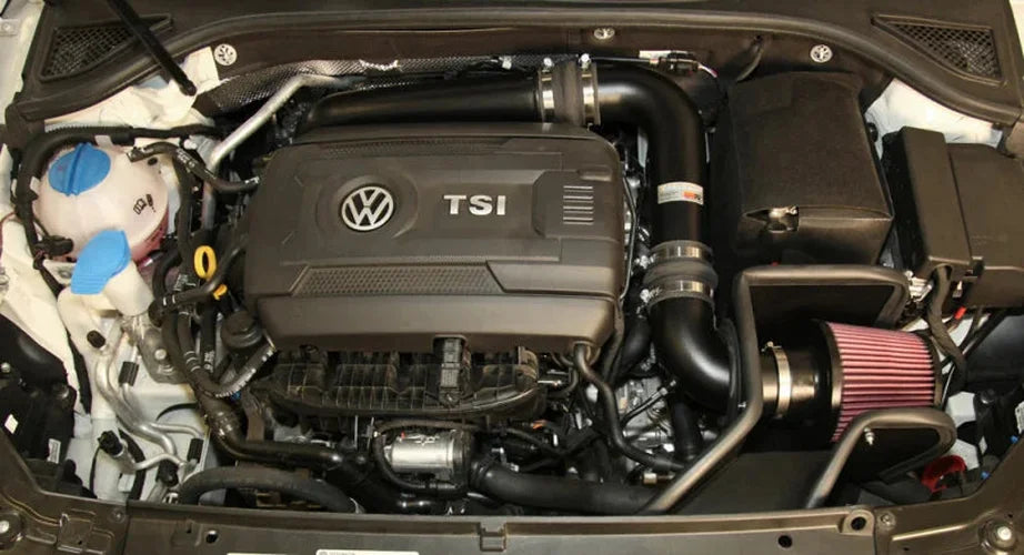 K&N 14-15 VW Jetta GLI 2.0L-L4 Typhoon Intake - Back View