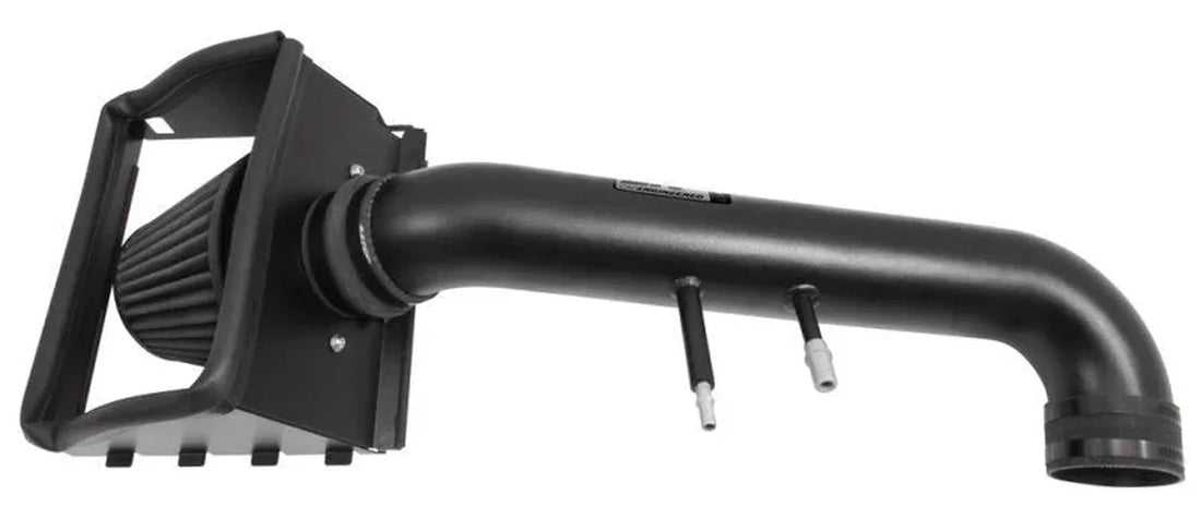 K&N 2015 Ford F150 5.0L V8 Blackhawk Performance Intake Kit - Installation View