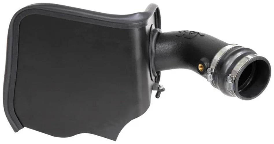 K&N 19-20 Jeep Cherokee V6-3.2L AirCharger Performance Intake - Back View