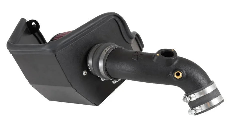 K&N 15-16 Mitsubishi Lancer 2.4L AirCharger Performance Intake (manual only) - Installation View