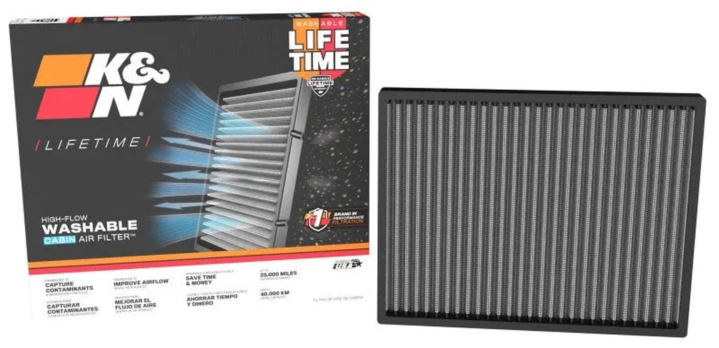 K&N Engineering Cabin Air Filter fits 2022-2025 Jeep Grand Cherokee / 2021-2025 Jeep Grand Cherokee L - Installation View