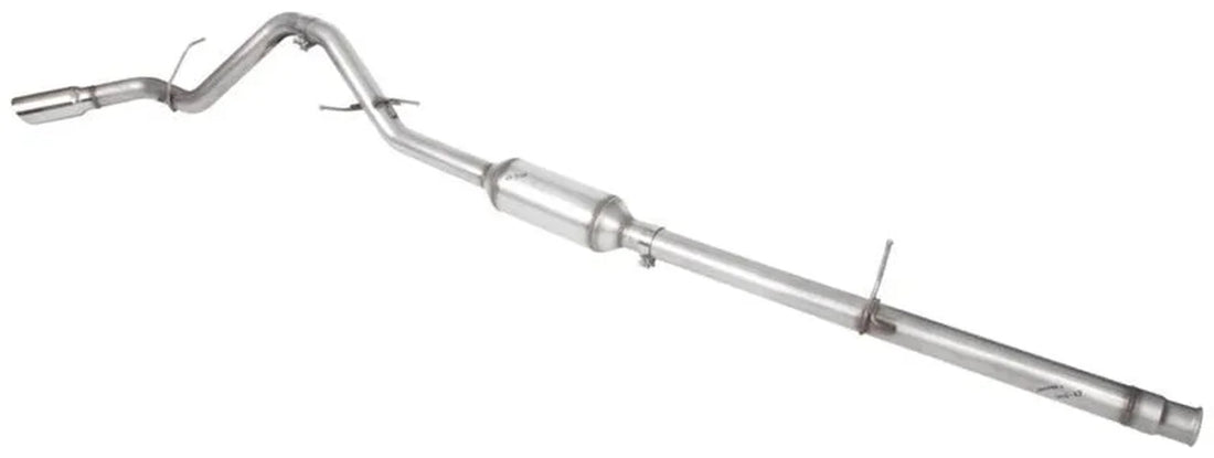 K&N GM 1500 5.3L Crewcab Cat Back Exhaust Kit - Installation View