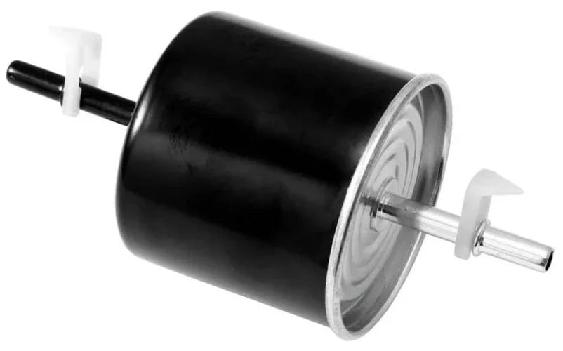 K&N Cellulose Media Fuel Filter 3in OD x 6.938in L - Side View