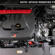 Load image into Gallery viewer, K&amp;N 23-24 Toyota GR Corolla L3 1.6L Charge Pipe Kit - Wrinkle Red - Side View