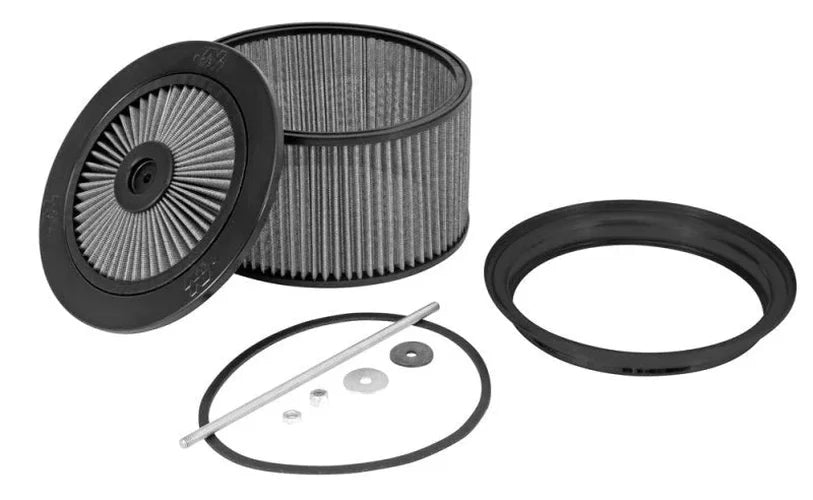 K&N Dominator Drag Race Assy 9inOD x 5inH - Side View