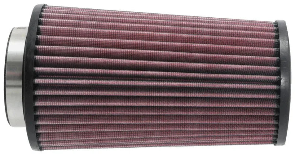 K&N Filter Universal Rubber Filter 2.75in Flange 4.75in Base 4in Top 8in Height - Back View