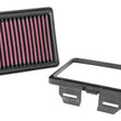 Load image into Gallery viewer, K&amp;N 13-14 Honda CRF250L 250 Replacement Air Filter - Installation View