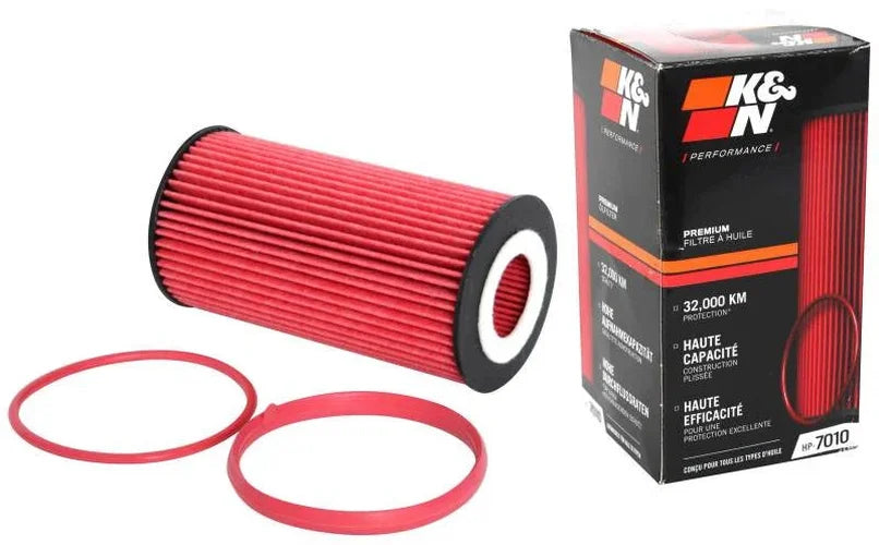 K&N 2018 Audi RS3 2.5L Cartridge Oil Filter - Back View
