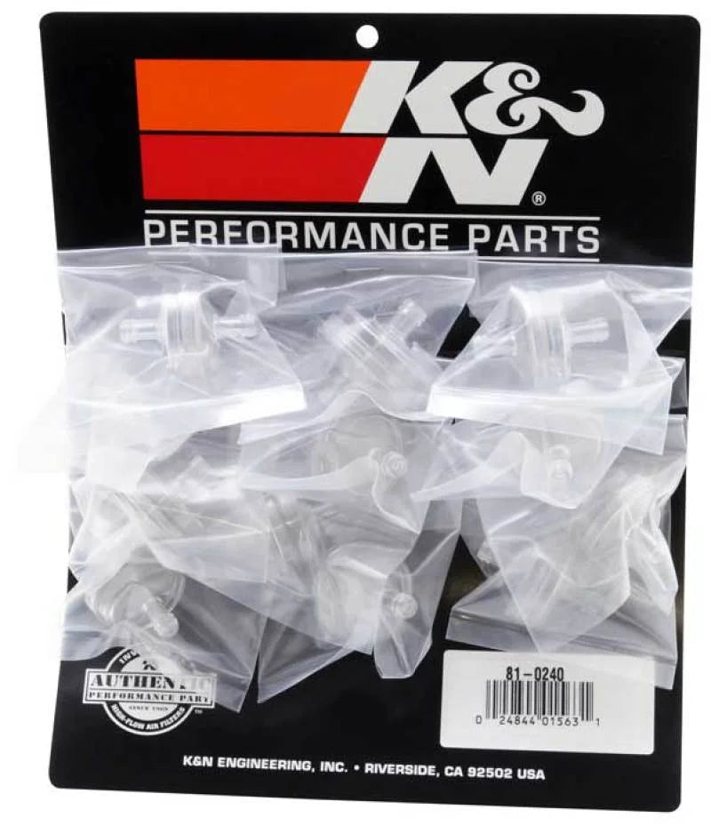 K&N Engineering IN-LINE FUEL Filter K&N - Side View