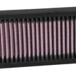 Load image into Gallery viewer, K&amp;N 04-07 Kawasaki ZX10R Ninja Replacement Air Filter - Back View