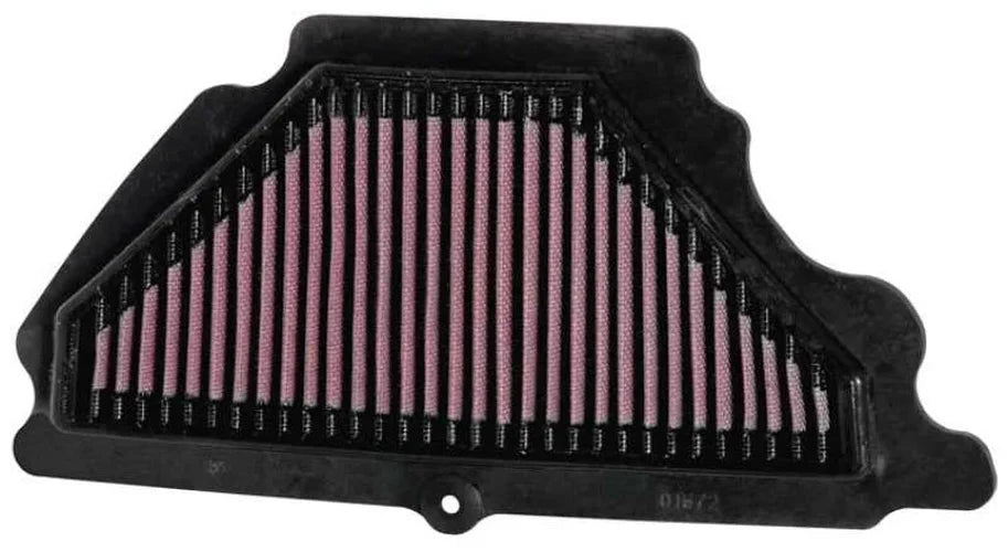 K&N 07-08 Kawasaki ZX6R Ninja Air Filter - Side View