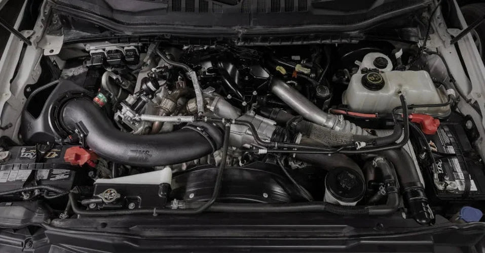 K&N 17-19 Ford F250/F350 SD 6.7L Diesel NextGen Dry Flow Cold Air Intake - Back View