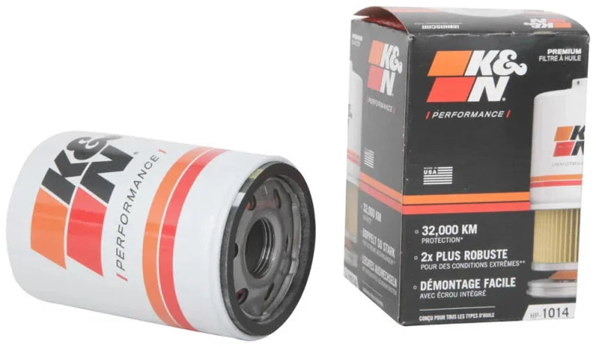 K&N Oil Filter OIL FILTER; AUTOMOTIVE - Installation View