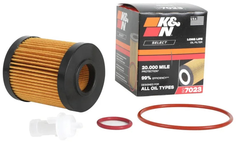 K&N 16-24 Lexus IS300 3.5L V6 / 10-24 Toyota 4Runner 4.0L V6 Oil Filter - Detail View