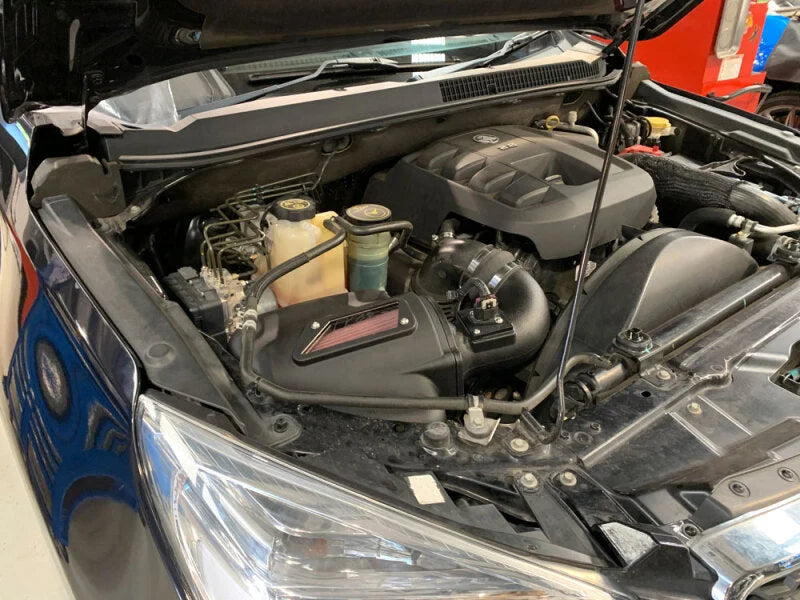 K&N Engineering Performance Air Intake System L4 2.8L DSL fits 2012-2020 Holden Colorado - Side View