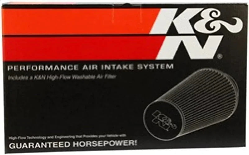 K&N 88-91 Honda Civic Performance Intake Kit - Back View