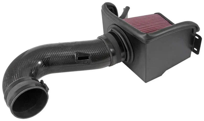 K&N 15-16 Chevrolet Corvette Z06 6.2L V8 Performance Intake Kit - Installation View
