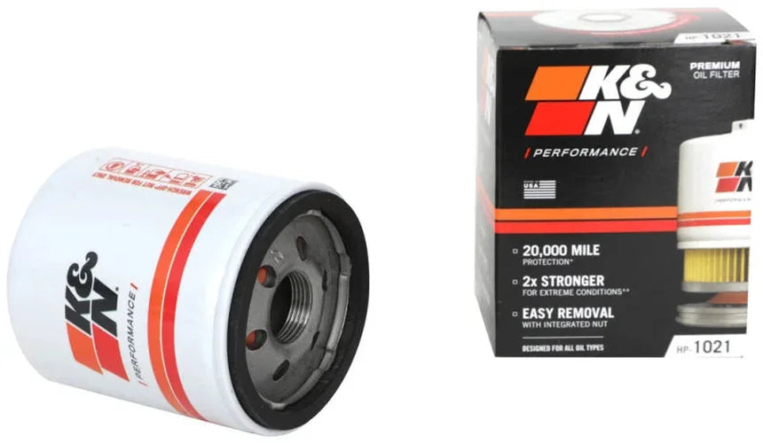 K&N Premium Wrench-Off Oil Filter - Detail View