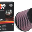 Load image into Gallery viewer, K&amp;N Universal Tapered Filter 6in Flange ID x 7.5in Base OD x 5.875in Top OD x 6.5in Height - Back View