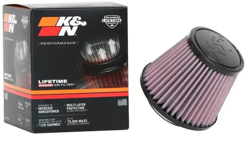 K&N Universal Tapered Filter 2.75in Flange ID x 5.0625in Base OD x 3.5in Top OD x 4in Height - Additional View 5