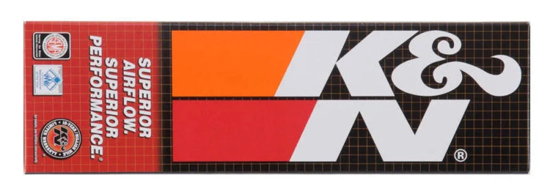 K&N Replacement Air Filter CHRYSLER,DODGE,PLY.,FORD, 1968-89 - Side View