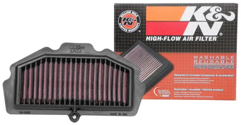 K&N Replacement Air Filter KAWASAKI KLE650; 2019 Pack of 6 - Side View