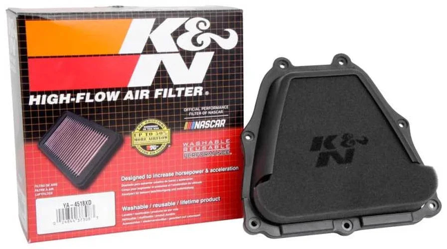 K&N 18-19 Yamaha YZ450F Replacement Air Filter - Back View