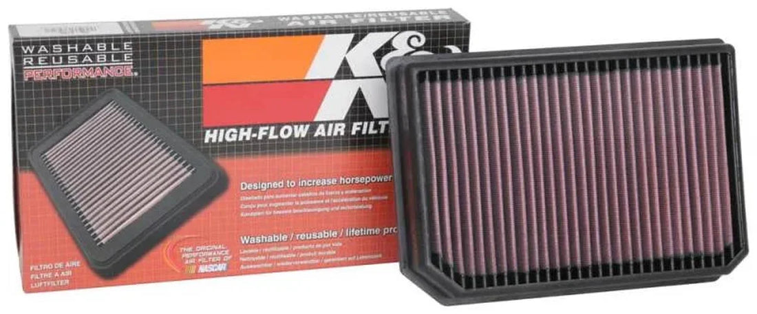 K&N 2019 Mercedes Benz A250 L4 2.0L F/I Replacement Air Filter - Additional View 9