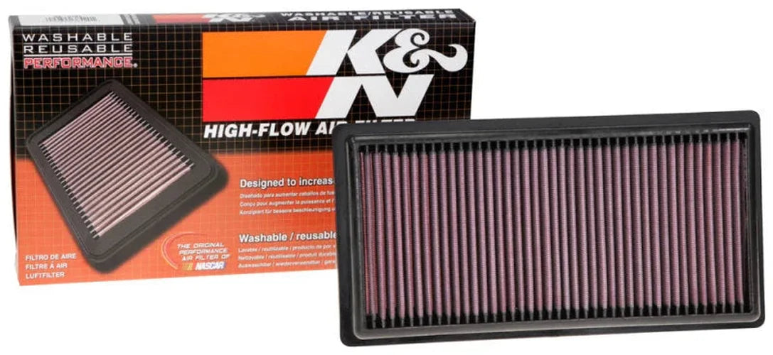 K&N 19-20 Jeep Renegade L4-1.3L Replacement Air Filter - Installation View