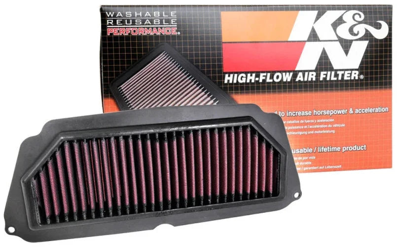 K&N Replacement Air Filter 19-20 Honda CB650R - Back View