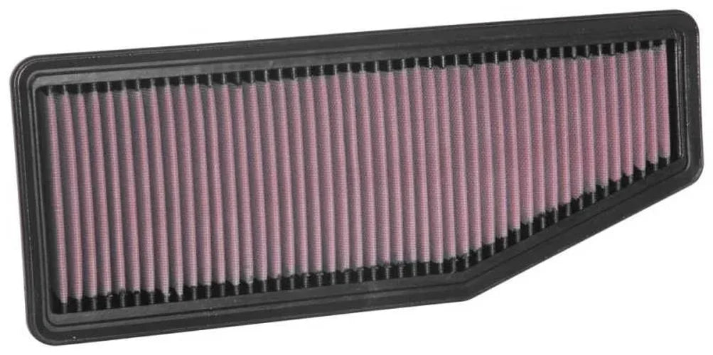K&N 2019 Jeep Cherokee L4-2.0L F/I Turbo Replacement Drop In Air Filter - Side View